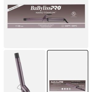 BaBylissPRO Nano Titanium Curling Iron